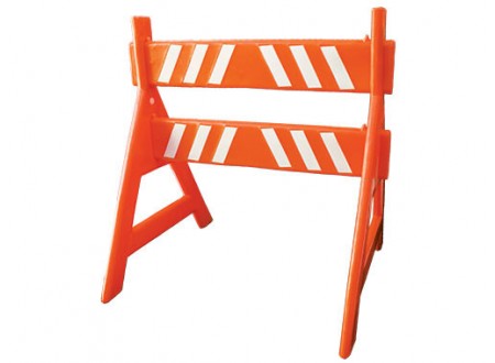 CAVALETE DE SINALIZAÇÃO PLÁSTICO 